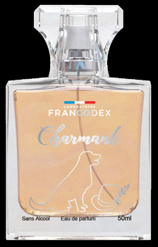 FRANCODEX Perfumy dla psa, bez alkoholu Charmant drzewne 50 ml