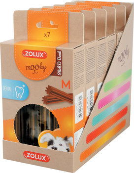 Zolux Przysmak dla psa MOOKY Classic STICK O DENT M  7 szt.
