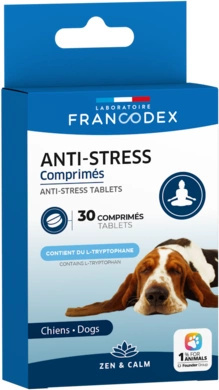 FRANCODEX Mineralna karma uzupełniająca tabletki antystresowe dla psa 30x