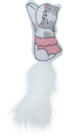 ZOLUX Zabawka dla kota dzwonek kocimiętka mysz tutu CHATOUILLE 11cm