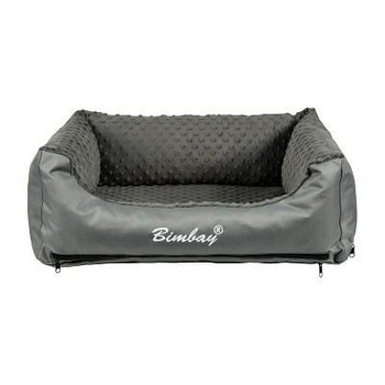 BIMBAY KANAPA MINKY NR.3 szary + grafit   100x80