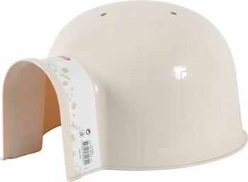 Zolux Domek dla gryzonia Igloo plastikowe duże kol. beż