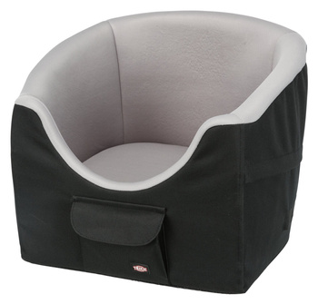 Trixie Siedzisko samochodowe dla psa 41x39x42cm czarno-szare [TX-13176]