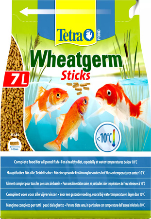 Tetra Pond Wheatgerm Sticks 7 L Pokarm dla ryb stawowych w oczku wodnym