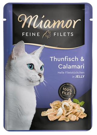 Miamor Feine Filets Tuńczyk & Kalmary saszetka 100g