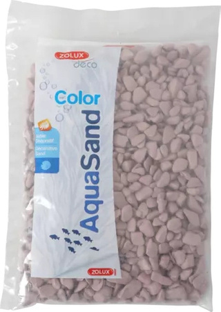 ZOLUX Żwirek do akwarium Aquasand EKAI kol. różowy 1 kg
