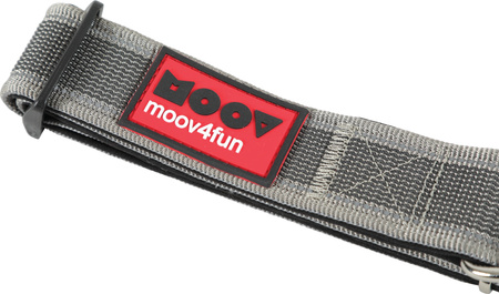 Zolux Obroża dla psa regulowana MOOV 40 mm kol. szary