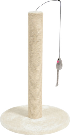 ZOLUX Drapak dla kota sizalowy słupek z zabawką 48 cm kol. beżowy