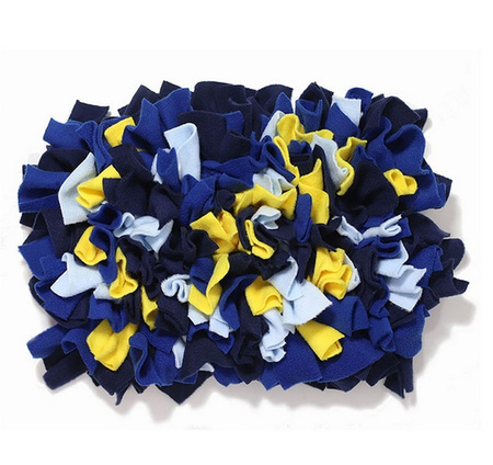 MIMIKO Pets Mata węchowa L - żółty, granatowy, chabrowy