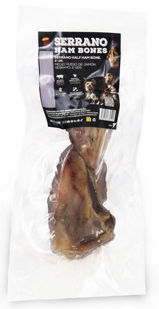 Mediterranean Natural Serrano Ham Bones Połowa kości szynkowej z golonki 2szt 370g