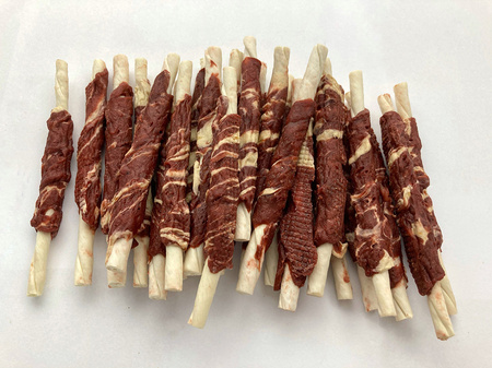 ALDA G008 KABANOS ZAWIJANY JAGNIĘCINĄ I DORSZEM 500g