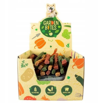 GARDEN BITES DENTAL TWISTERS "S" 13cm 90szt