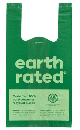 Earth Rated Reklamówki lawendowe 120szt