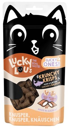 Lucky Lou Lucky Ones Krunchy Krisps Kurczak & Łosoś 60g