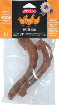 ZOLUX Przysmak naturalny dla psa Szyja z indyka 2 szt., 100 g