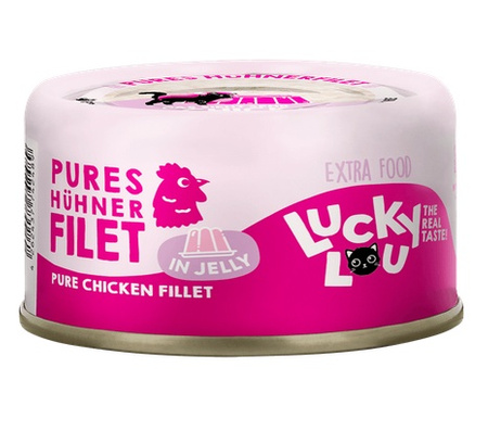 Lucky Lou Extrafood Kurczak w galaretce puszka 70g