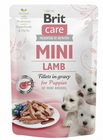 Brit Care Dog Mini Puppy Lamb saszetka 85g
