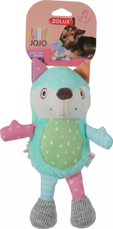 Zolux Zabawka pluszowa dla psa z dźwiękiem, lis CRAZY JOJO 20x15x26 cm