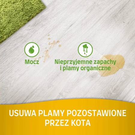 NATURES MIRACLE Płyn do usuwania plam i zapachu moczu kot URINE 946ml