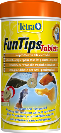 Tetra FunTips Tablets 300 tab pokarm dla ryb przyczepiany do szyby akwarium