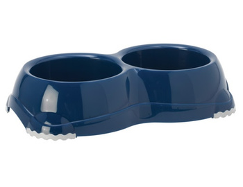 Yarro/Moderna Miska Smarty podwójna nr 1 2x0,33L granatowa [Y2571]