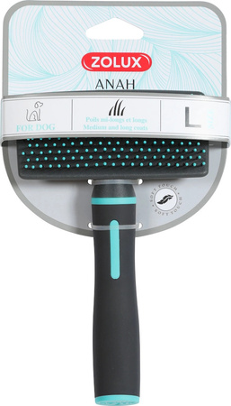 ZOLUX Szczotka dla psa miękka ANAH L duża