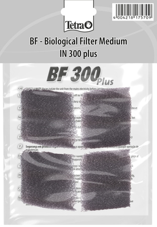 TETRA Biological Filter Foam BF 300 plus-wkład gąbka do filtrów IN 300