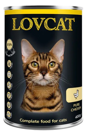 Lovcat Pure Chicken puszka 400g