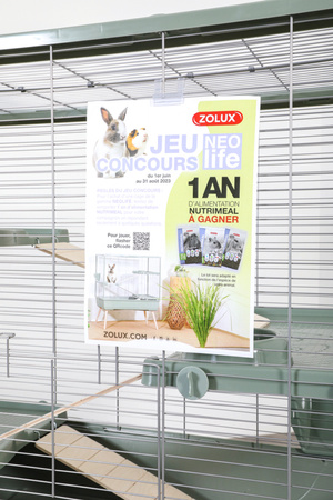 ZOLUX Klatka dla królika NEOLIFE 100 XL zielona