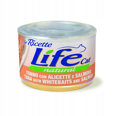 LIFE CAT pusz.150g TUNA+ANCHOVIES+SALMON LA RICETTE /24