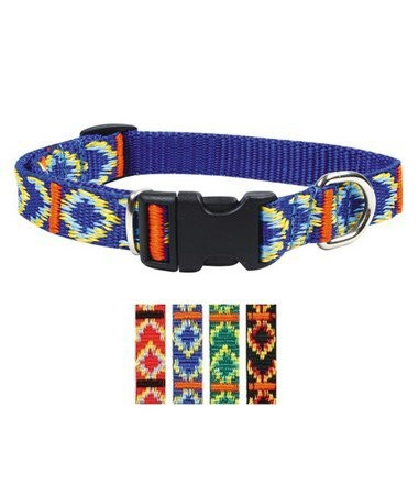 CHABA Obroża taśma ozdobna regulowana 10mm x 30cm czerwona