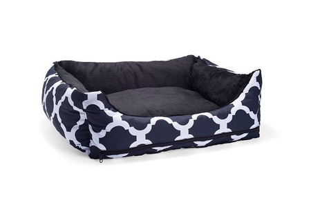 BIMBAY KANAPA KROPKA MAROKO CZARNE 2 80x65