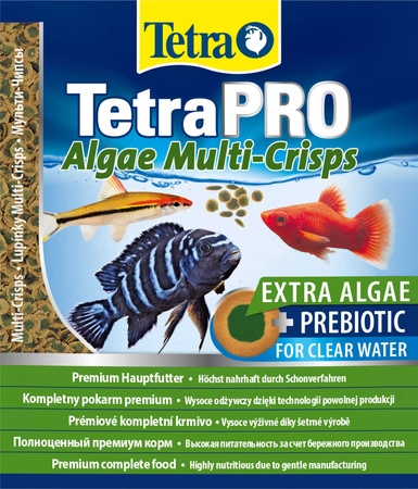 TETRA Pro Algae Mutli-Crisps 12g saszetka pokarm dla ryb wzmacnia odporność