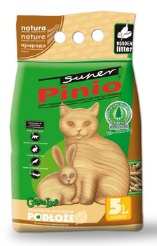 Super Pinio żwirek drewniany 5L