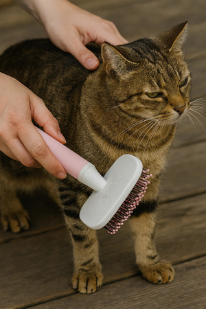 ZOLUX Miękka szczotka dla kota średnia ANAH