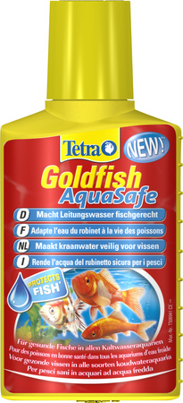 TETRA Goldfish AquaSafe 100 ml uzdatnia wodę wodociągową dla złotych rybek