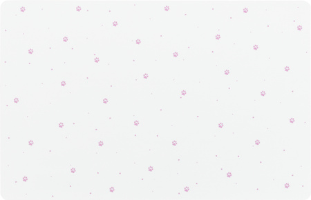 TX-24546 PODKŁADKA POD MISKI KOCIE ŁAPY 44x28cm