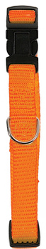 Zolux Obroża nylonowa dla psa regulowana 40 mm kol. pomarańczowy