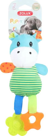 ZOLUX Zabawka dla szczeniaka hipopotam PUPPY RIO 12x6,5x24,5 cm zielona