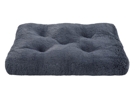 MIMIKO Pets Legowisko Shaggy prostokątne L 65x45cm grafitowe