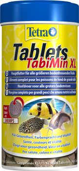 TETRA Tablets TabiMin XL 133 Tab., odżywianie w tabletkach dla ryb dennych