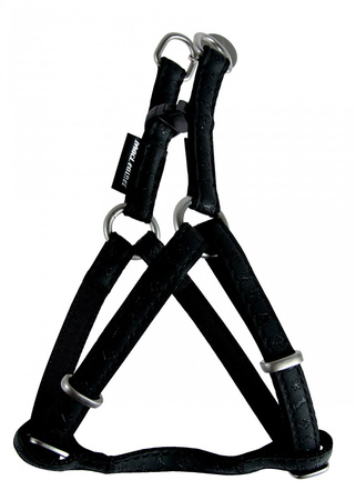 ZOLUX Szelki dla psa regulowane Mac Leather L 25mm - kol. czarny