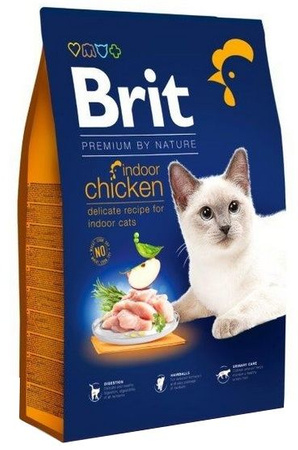 BRIT PREMIUM BY NATURE KOT 8kg CHICKEN INDOOR