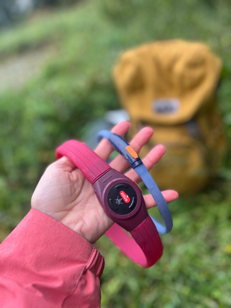 ZOLUX Obroża LED dla szczeniąt i małych psów świecąca silikon BIVOUAK nieb