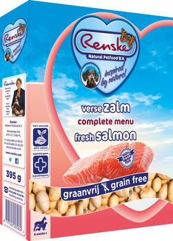 Renske Dog fresh salmon - świeży łosoś bez zbóż dla psów 395 g