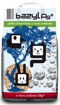 Bazyl Ag+ Pellet drewniany 7L