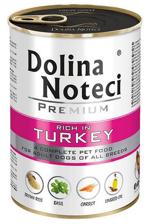 Dolina Noteci Premium Pies Indyk puszka 400g