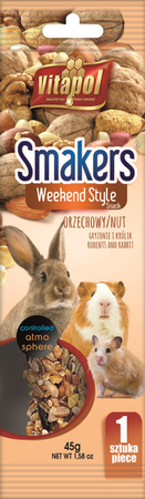 Vitapol Smakers dla gryzoni - orzechowy Weekend Style [3106]