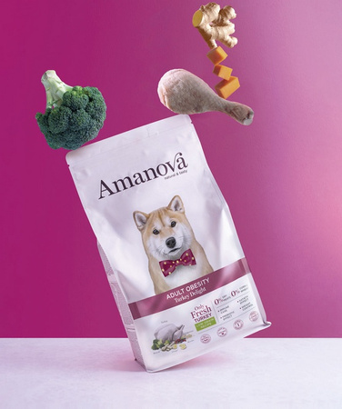 Amanova Dog Adult Obesity Turkey Delight - indyk 2kg
