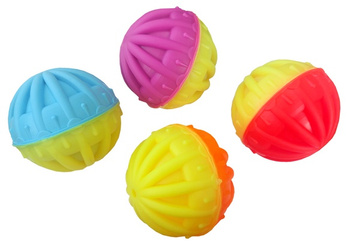 Sum-Plast Zabawka Piłka z gwizdkiem nr4 8cm